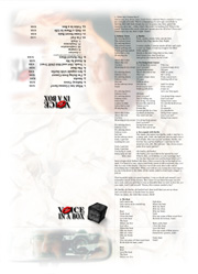 CD Booklet Front Page, A4 Version